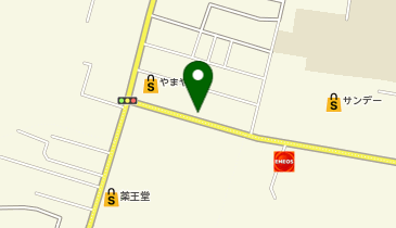 コインランドリー樹木店の地図画像