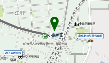 まちのコインランドリーの地図画像