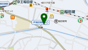 クリーンアイランド稲田堤店の地図画像