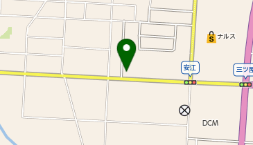 コインランドリーあおぞら安江店の地図画像