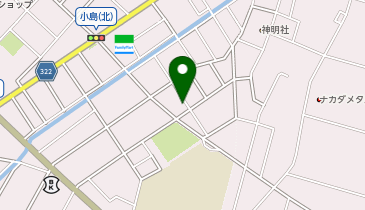 コインランドリー小島店の地図画像