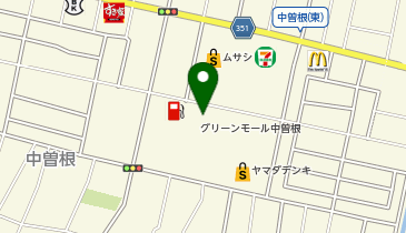 コインランドリーふんわり中曽根店の地図画像