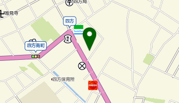 コインランドリーふんわり野割店の地図画像