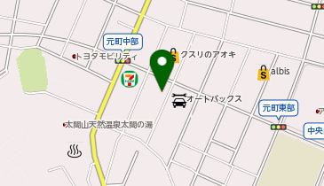 スプラッシュ戸破店の地図画像