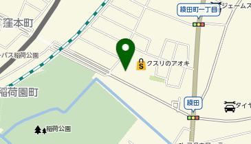 A・ウォッシュ稲荷公園前店の地図画像