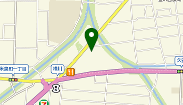 コインランドリー西泉店の地図画像