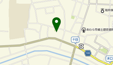 新洗濯金津十日店の地図画像