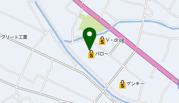 コインランドリー揖斐バロー店の地図画像