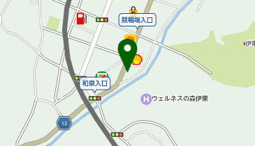 コインランドリーの地図画像