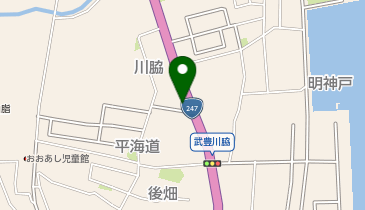 洗濯横丁武豊店の地図画像