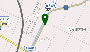 コインランドリーハッピーの地図画像