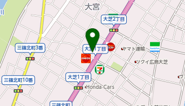 コインランドリー9大宮店の地図画像