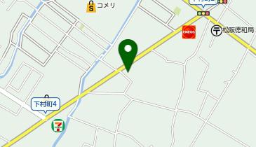 コインランドリー洗濯名人下村店の地図画像