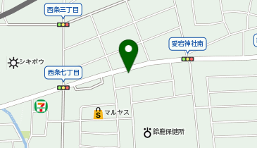コインランドリードリーム西条店の地図画像