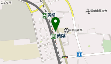 ホワイト急便黄檗駅店の地図画像