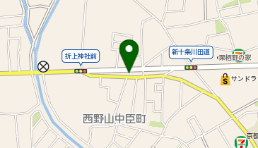 ホワイト急便新十条店の地図画像