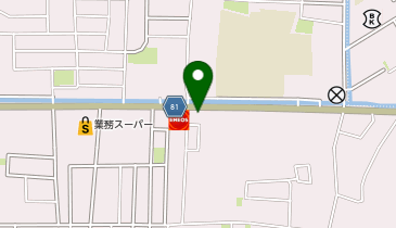 ホワイト急便伊勢田店の地図画像