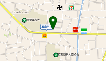 ホワイト急便山科薬大前店の地図画像