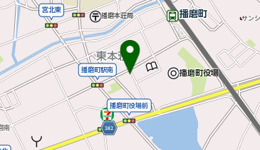コインランドリー東本荘店の地図画像