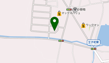 コインランドリーフジヤマックスバリュー王子店の地図画像