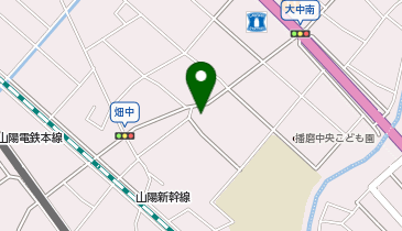 コインランドリーフジヤ南大中店の地図画像