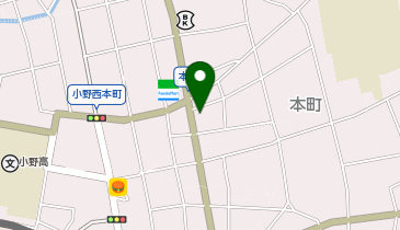 コインランドリーフジヤ小野本町店の地図画像
