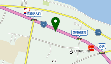 コインランドリー赤碕の地図画像