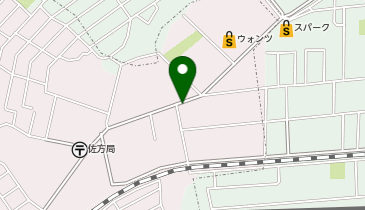 コインランドリーフラワー通り佐方店の地図画像