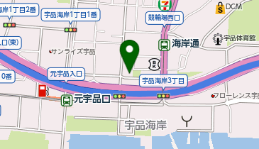 しゃぼんハウス宇品店の地図画像