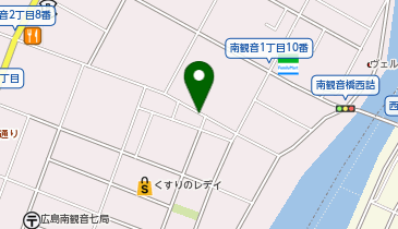 コインランドリー一番の地図画像
