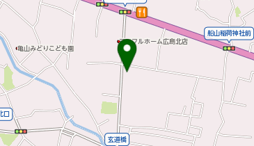 大型コインランドリー可部店の地図画像