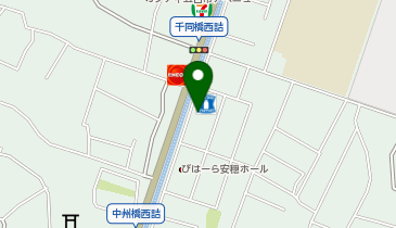 コインランドリー五日市中央店の地図画像