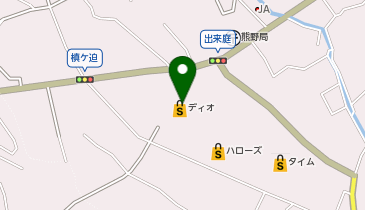 コインランドリーディオ熊野店の地図画像