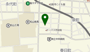 コインランドリー春日店の地図画像
