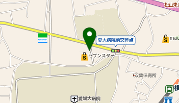 大型コインランドリーパパス&ママスの地図画像