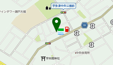 コインランドリー宇多津店の地図画像