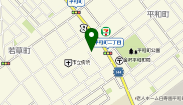 コインランドリーラーム平和町店の地図画像