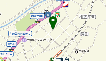 コインランドリー和霊ランドリーの地図画像