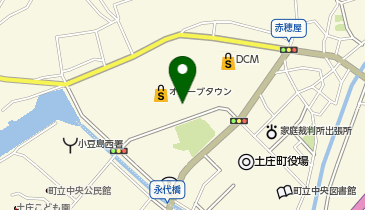 コインランドリーオリーブタウン店の地図画像