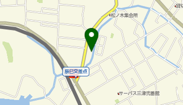 コインランドリーホワイトスター松ノ木店の地図画像