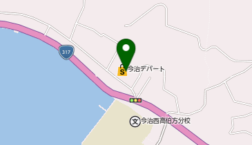 コインランドリー伯方店の地図画像