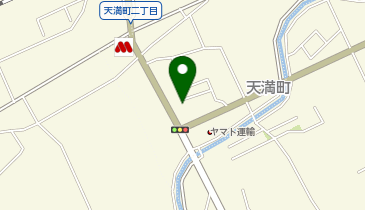 コインランドリーフラワー天満店の地図画像