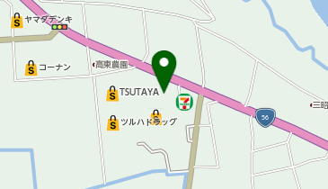 コインランドリーマミー高岡店の地図画像