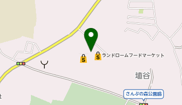 大型コインランドリー埴谷店の地図画像