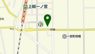 大型コインランドリー一宮駅前店の地図画像