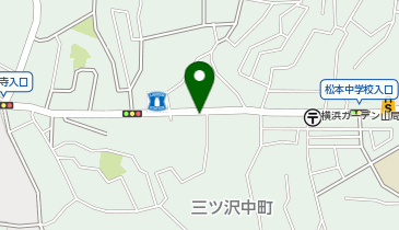 コインランドリー三ツ沢店の地図画像