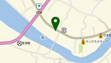 コインランドリー羽衣湊店の地図画像