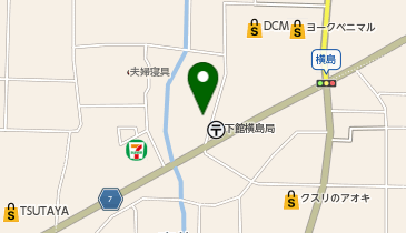 超大型コインランドリーふわぴか横島店の地図画像