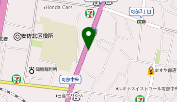 コインランドリー洗濯めいじん可部店の地図画像