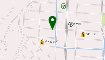 コインランドリー大門店の地図画像